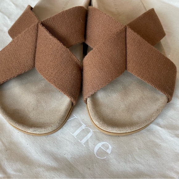 Jenni Kayne Cotton Crossover Sandal — Size 40 - Picture 6 of 8